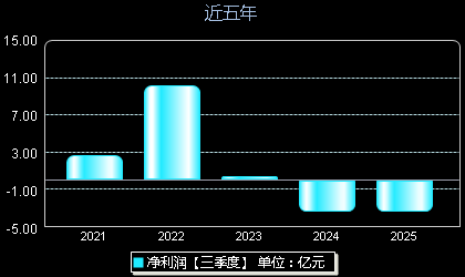 振华新材688707年净利润